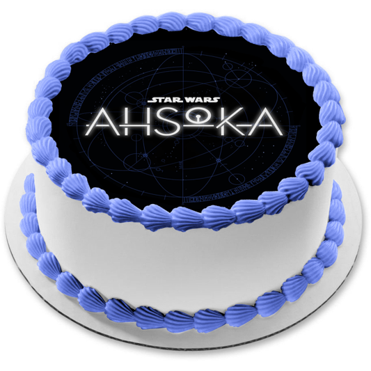 Imagen de decoración comestible para tarta de Ahsoka Star Wars The Mandalorian Disney ABPID53525 