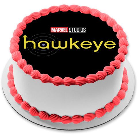 Disney Marvel Studios Hawkeye Television Series Poster Edible Cake Topper Image ABPID53533