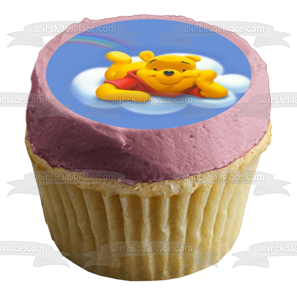 Winnie The Pooh Edible Birthday Cake Topper Set