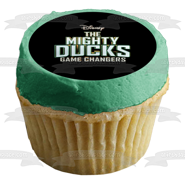 Disney The Mighty Ducks: Game Changer Logo Edible Cake Topper Image ABPID53845