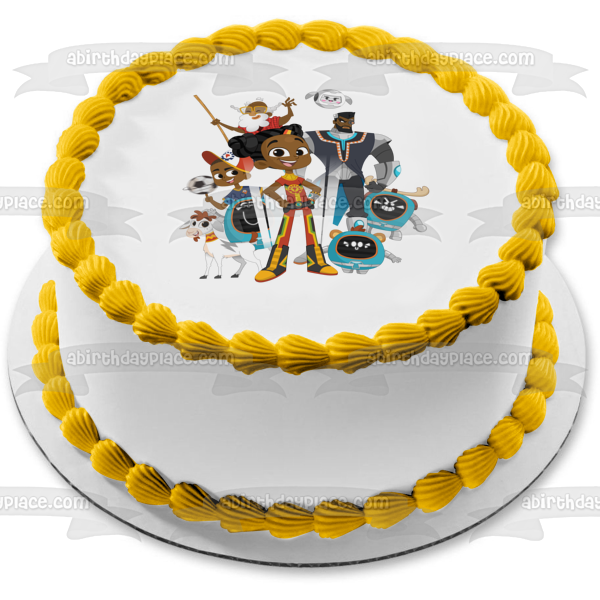 Super Sema Mb Tobor the Bongalalalas Babu Moyo Edible Cake Topper Image ABPID53856