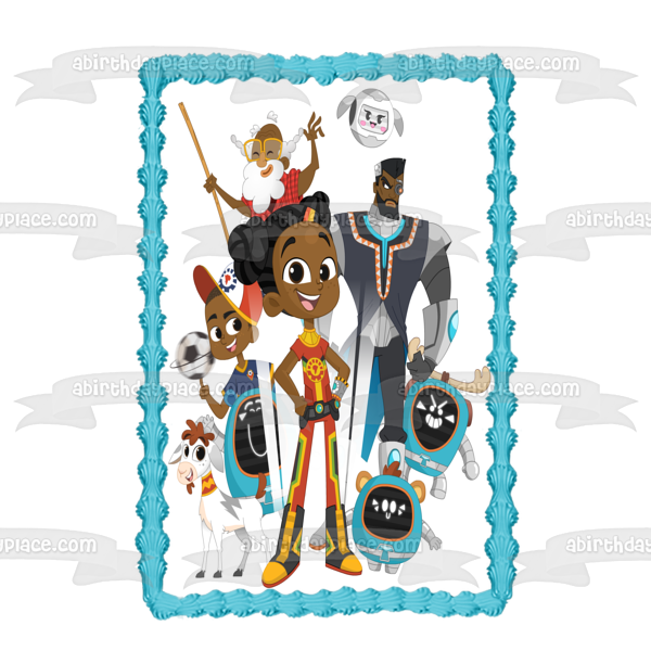 Super Sema Mb Tobor the Bongalalalas Babu Moyo Edible Cake Topper Image ABPID53856