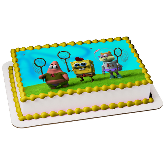 Kamp Koral: Spongebob's Under Years Patrick Sandy Edible Cake Topper Image ABPID53865