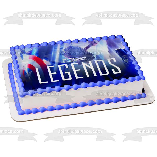 Imagen de decoración comestible para tarta de Legends Marvel Studios ABPID53901 
