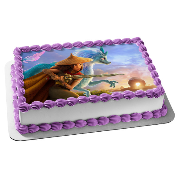 Raya and the Last Dragon Sisu Edible Cake Topper Image ABPID53905