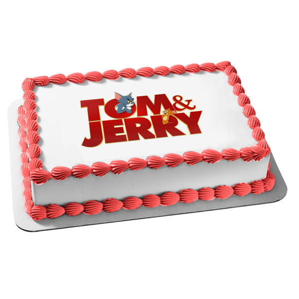Tom & Jerry Movie 2021 Edible Cake Topper Image ABPID53938