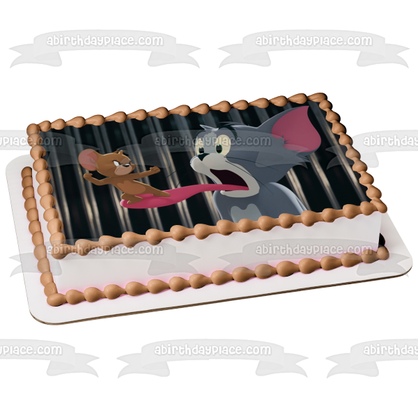 Tom & Jerry Movie Edible Cake Topper Image ABPID53939