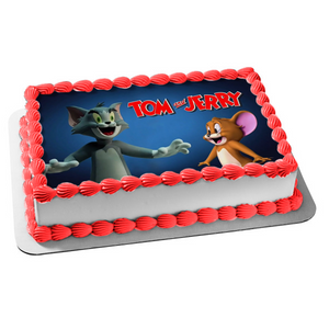 Tom & Jerry Movie 2021 Edible Cake Topper Image ABPID53940