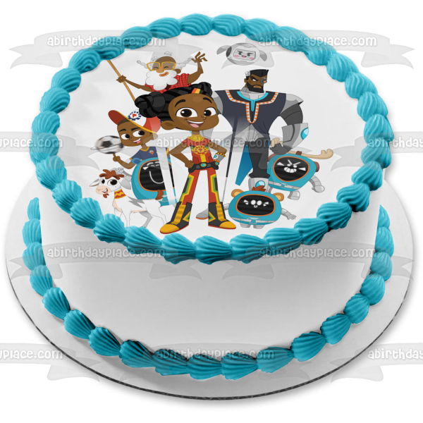 Super Sema Mb Tobor the Bongalalalas Babu Moyo Edible Cake Topper Image ABPID53856