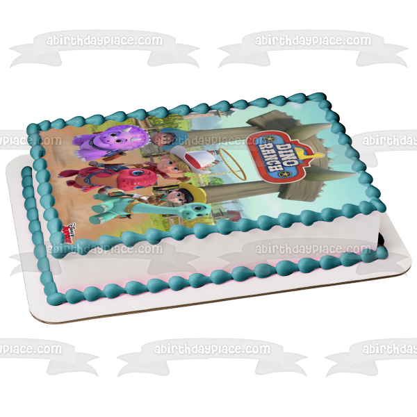 Dino Ranch Jon Miguel Min Edible Cake Topper Image ABPID53888