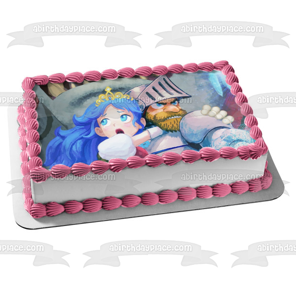 Imagen comestible para tarta comestible de Ghosts N' Goblins Resurrection Arthur Princess ABPID53976 