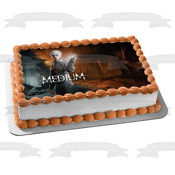 La imagen de adorno comestible para pastel mediano ABPID53982 