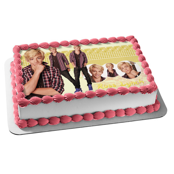 Disney Austin & Ally Ross Lynch Edible Cake Topper Image ABPID09243