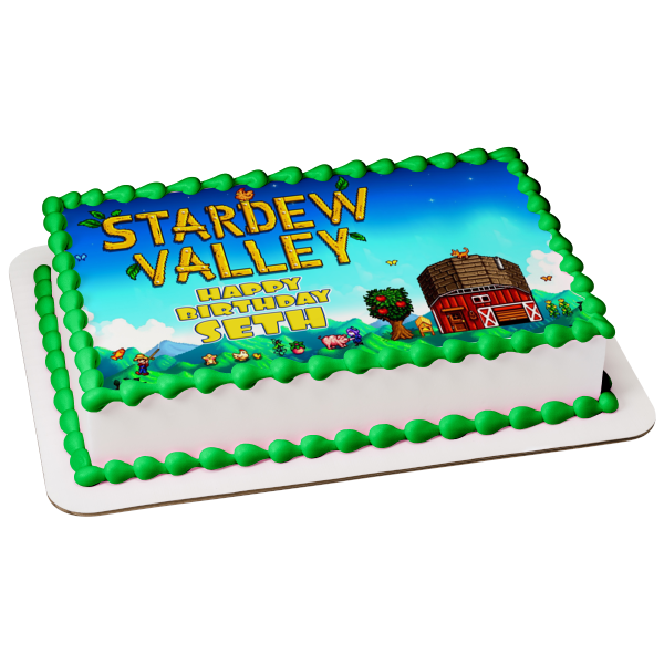 Stardew Valley Edible Cake Topper Image ABPID51380