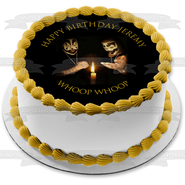 Insane Clown Posse Icp Violent J Shaggy 2 Dope Candle Edible Cake Topper Image ABPID04627