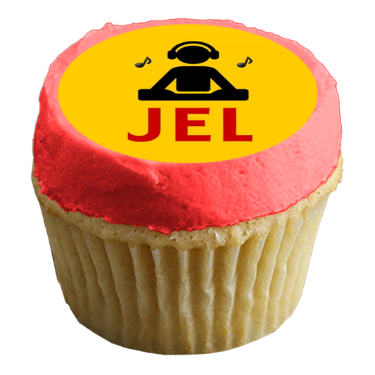 Dj Jel Music Edible Cake Topper Image ABPID09368