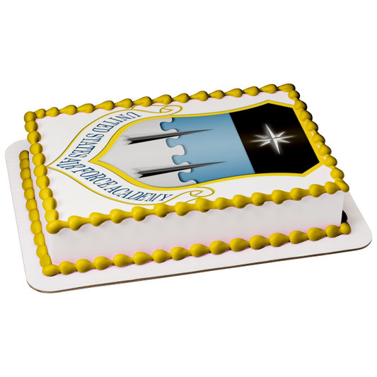 United States Air Force Academy Logo Edible Cake Topper Image ABPID10859