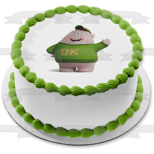 Monsters Inc 2 Scott Squishy Squibbles Edible Cake Topper Image ABPID11000