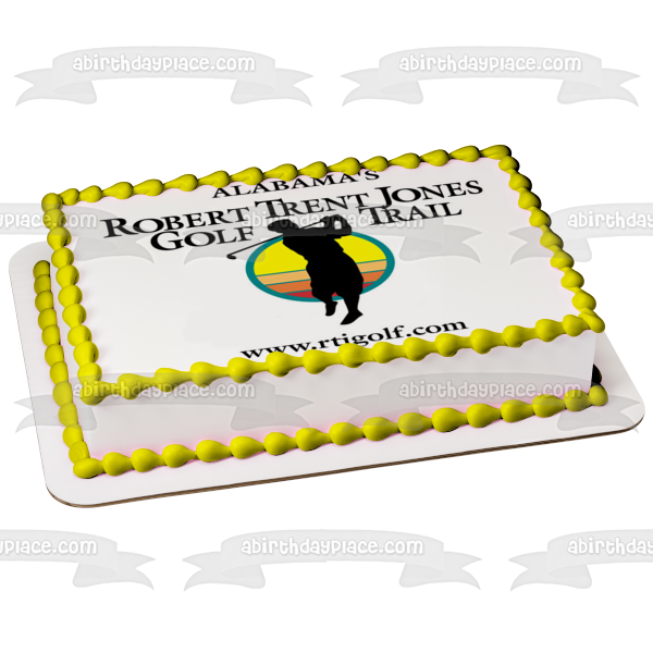 Alabama's Robert Trent Jones Golf Trail Edible Cake Topper Image ABPID11031