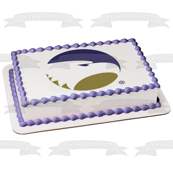 Georgia Southern University Logo NCAA Football Edible Cake Topper Image ABPID11262