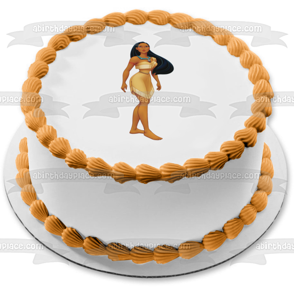 Disney Pocahontas Edible Cake Topper Image ABPID11514