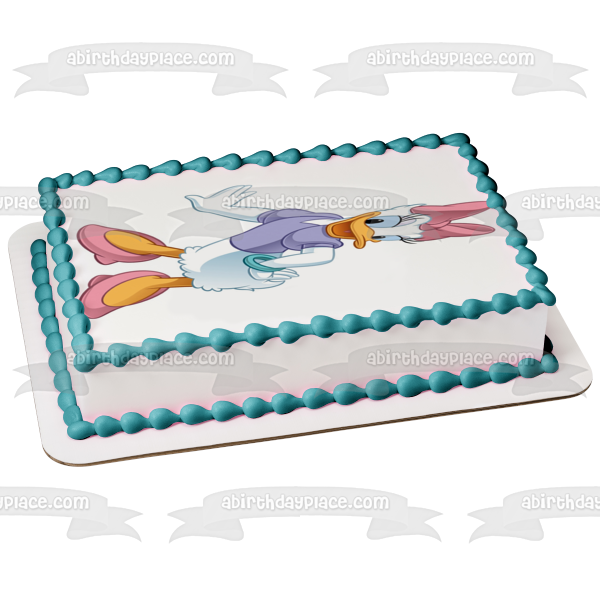 Disney Daisy Duck Edible Cake Topper Image ABPID11542 A Birthday Place