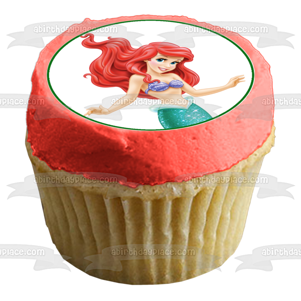 Disney the Little Mermaid Ariel Edible Cake Topper Image ABPID11495