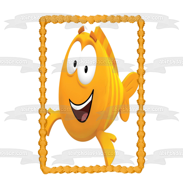 Bubble Guppies Mr. Grouper Edible Cake Topper Image ABPID12103