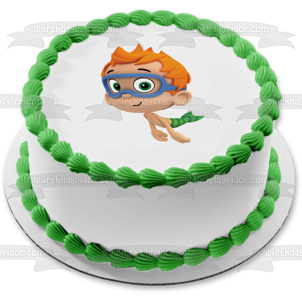 Bubble Guppies Nonny Edible Cake Topper Image ABPID12104