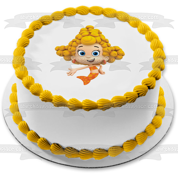 Bubble Guppies Deema Edible Cake Topper Image ABPID12105