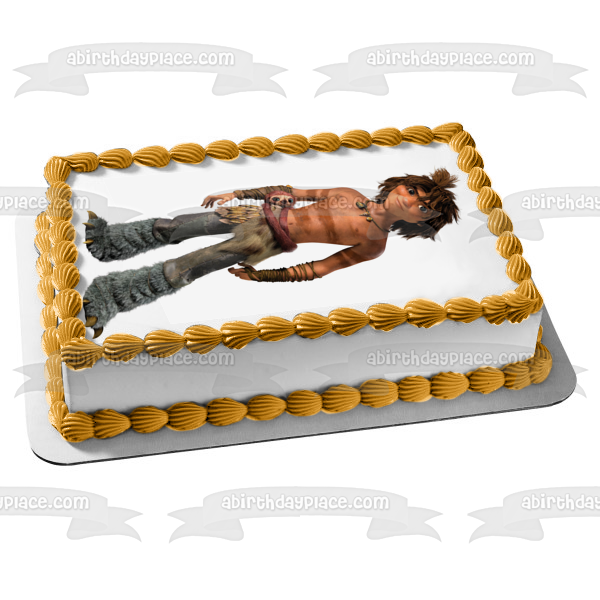 The Croods Guy Edible Cake Topper Image ABPID11896