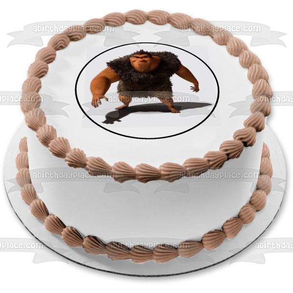 The Croods Grug Edible Cake Topper Image ABPID11897