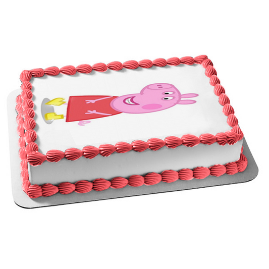 Adorno comestible para tarta Peppa Pig Imagen ABPID12350 
