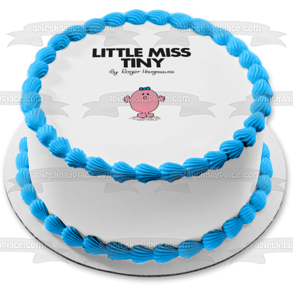 Mr.Men Little Miss Tiny Edible Cake Topper Image ABPID12228
