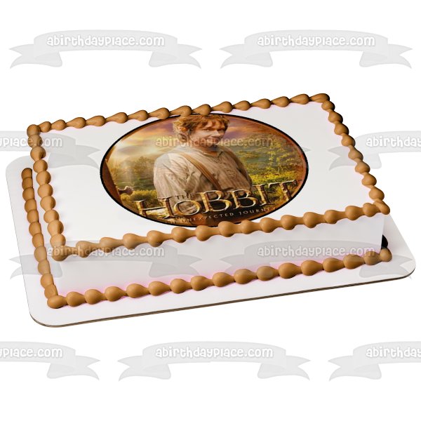 The Hobbit Bilbo Baggins Edible Cake Topper Image ABPID12247
