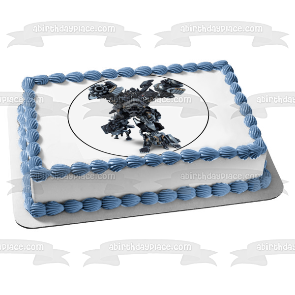 Transformers Ironhide Battle Stance Edible Cake Topper Image ABPID12607