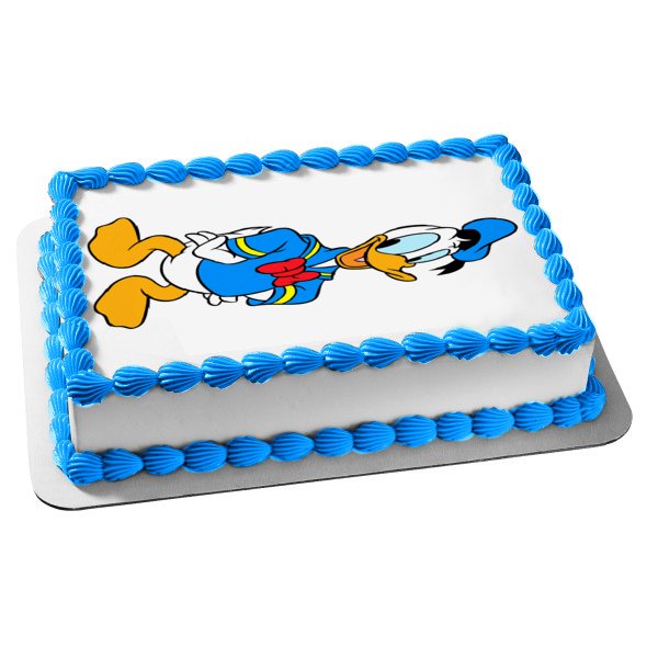 Disney Mickey Mouse and Friends Donald Duck Edible Cake Topper Image ABPID12849