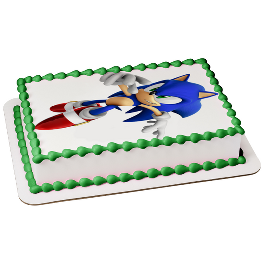 Imagen comestible para decoración de tarta de Sonic the Hedgehog ABPID13630 