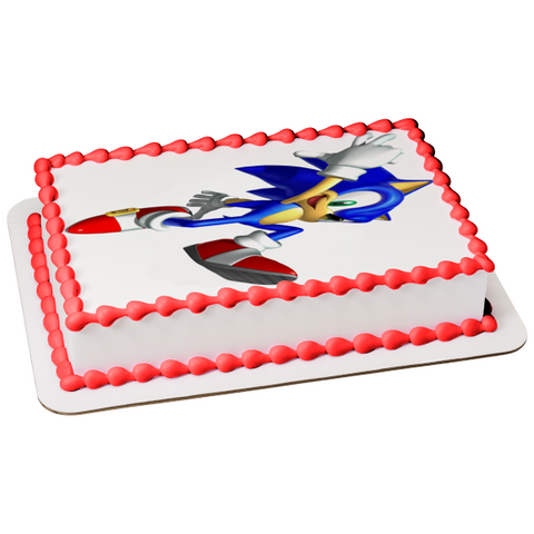 Sonic the Hedgehog Knuckles and Tails Edible Cake Topper Image ABPID56252-  1/4 Sheet 