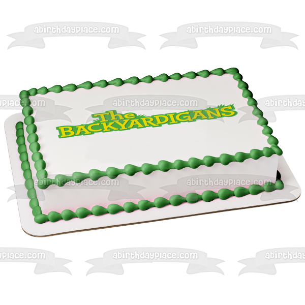 The Backyardigans TV Logo Edible Cake Topper Image ABPID15060