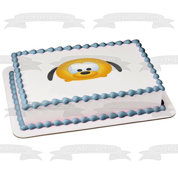 Disney Mickey Mouse Tsum Tsum Pluto Edible Cake Topper Image ABPID15078