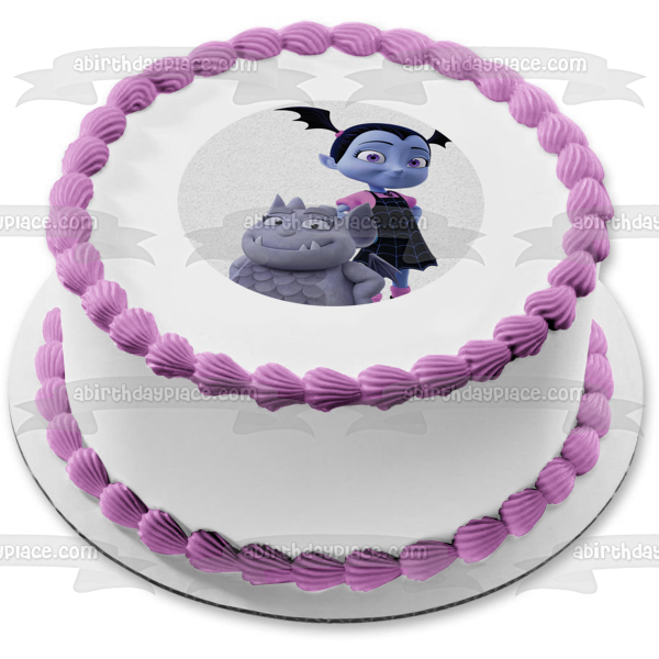 Vampirina Gregoria Edible Cake Topper Image ABPID15144