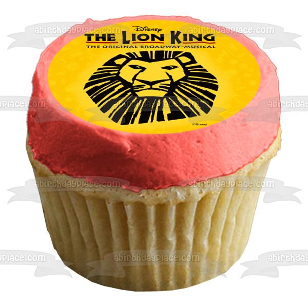 Disney The Lion King Mufasa the Original Broadway Musical Edible Cake Topper Image ABPID15397