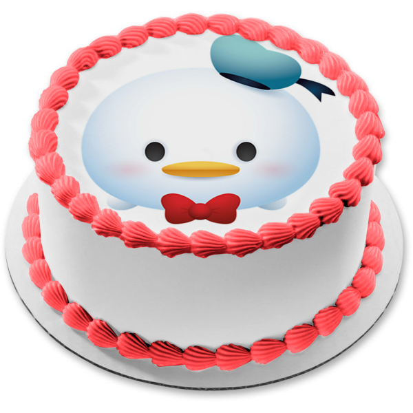 Disney Tsum Tsum Donald Duck Edible Cake Topper Image ABPID15366