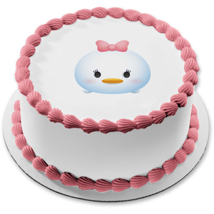 Disney Tsum Tsum Daisy Duck Edible Cake Topper Image ABPID15497