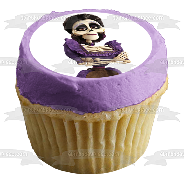 Disney Coco Mama Imelda Rivera Edible Cake Topper Image ABPID15257