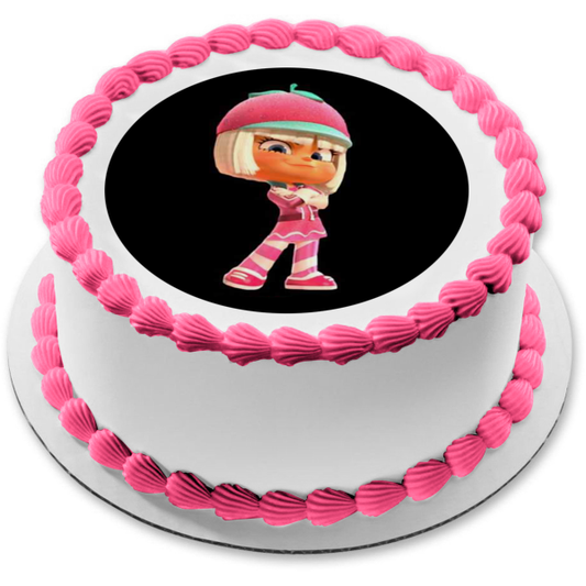 Disney Wreck-It Ralph Taffyta Edible Cake Topper Image ABPID15269