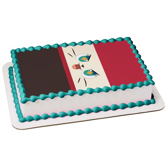 Monster Super League Nezz Face Edible Cake Topper Image ABPID15297