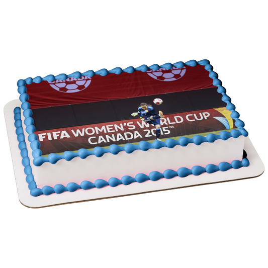 2015 Fifa Women's World Cup Final Nadine Angerer Edible Cake Topper Image ABPID21714