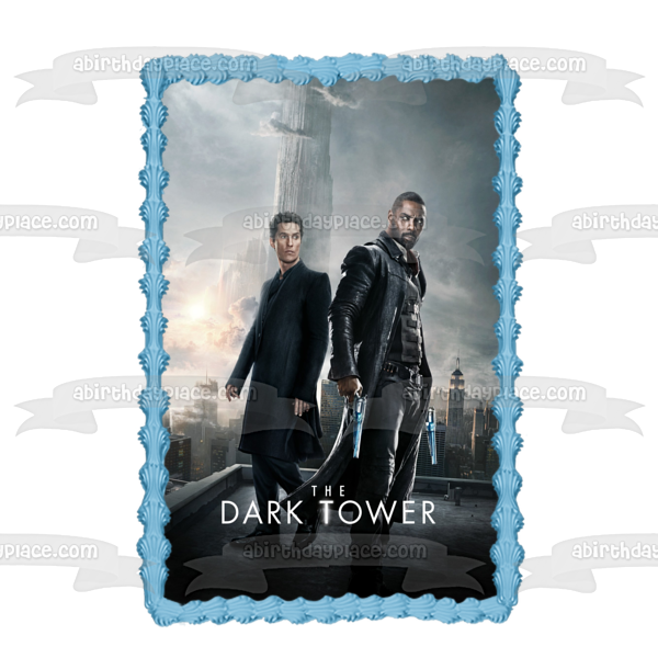 The Dark Tower Walter Padick Idris Elba Edible Cake Topper Image ABPID21791